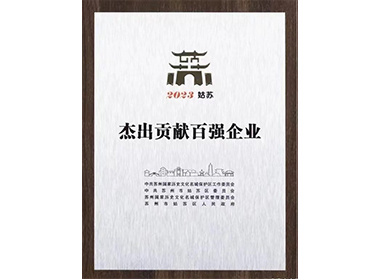 杰出貢獻(xiàn)百強(qiáng)企業(yè)